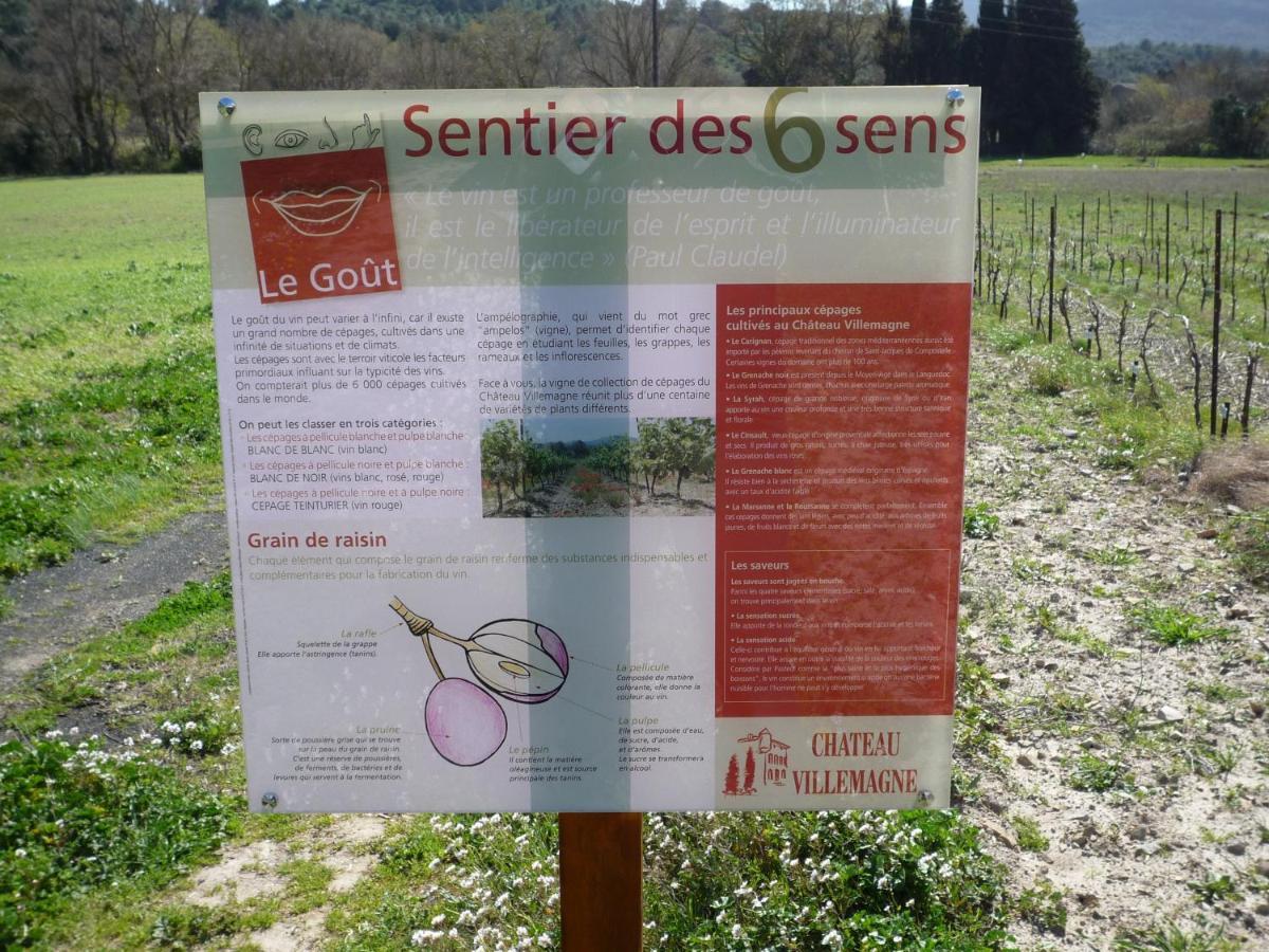 לגראס Chateau Villemagne מראה חיצוני תמונה